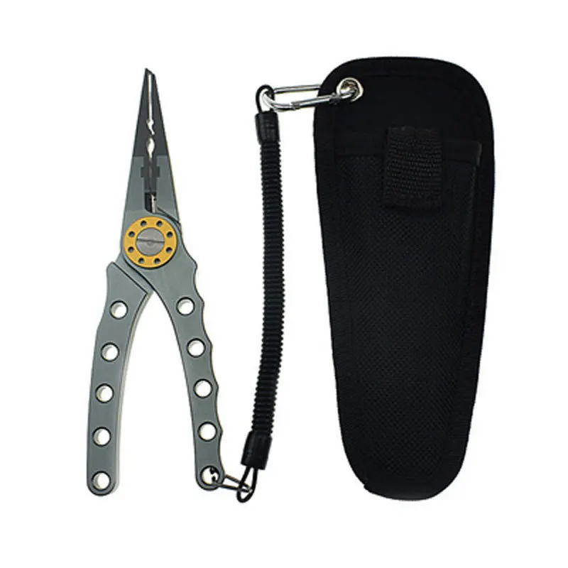 Outdoor fishing multi-functional pliers forked ring pliers sea fishing pliers men's fishing gift