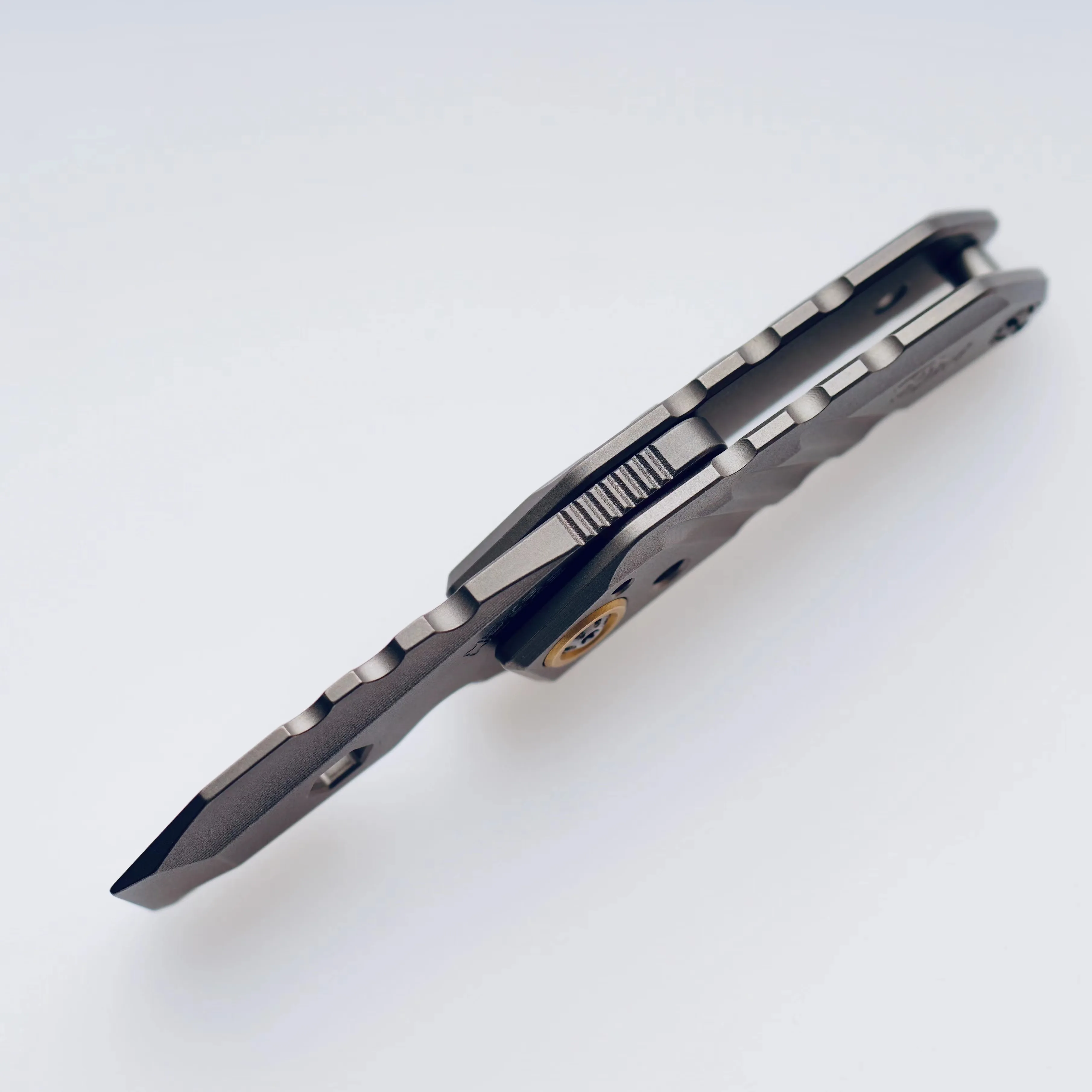 Moyeworks RUISHA พับ Crowbar TC21 Titanium Alloy EDC Multi-Function เครื่องมือขนาดเล็กแบบพกพาเครื่องมือ