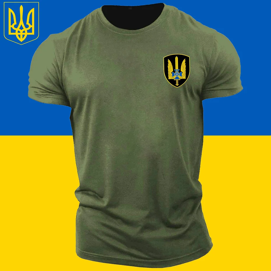 Ukraine Alpha Group Special Forces Spetsnaz Premium T-Shirt. High-quality Cotton Short Sleeve O-Neck Mens T Shirt New XS-3XL Tee