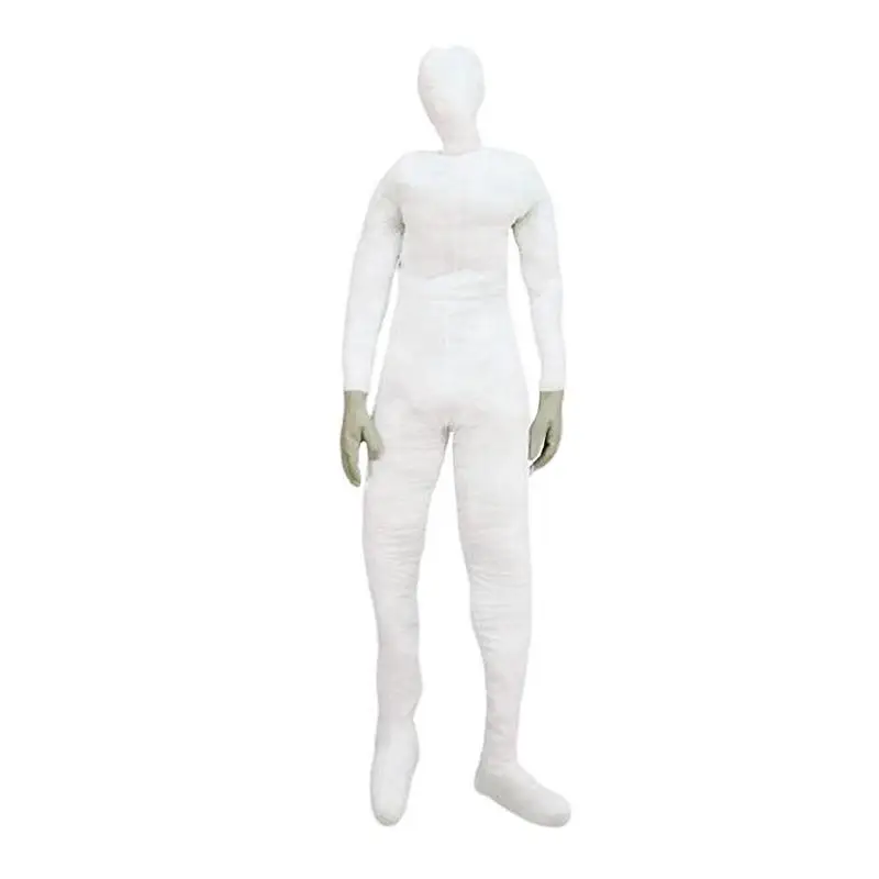 Halloween Posing Human Model Life Size Stuffed Mannequin Posable Posing Human Model Halloween Accessory for Yard Decorations