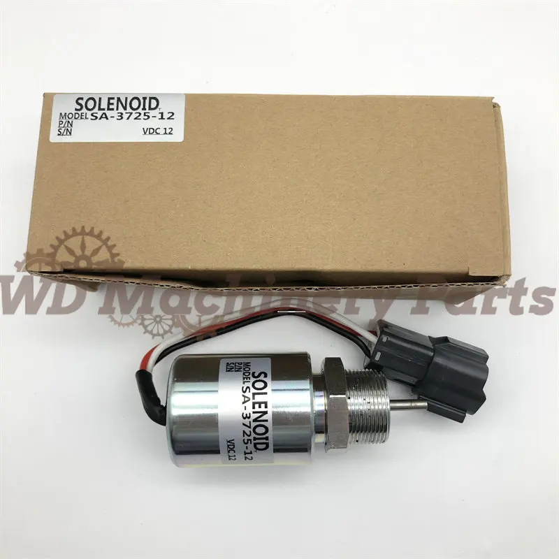 

SA-3725-12 30A87-20400 30A87-20401 30A87-00040 12V Stop Solenoid for Mitsubishi S4L S3L L3E EC15 223D Volvo EC13 35