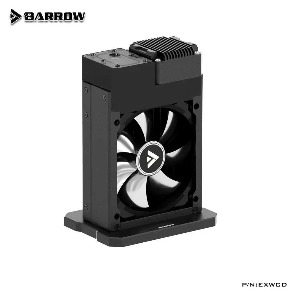 BARROW 120 External Water Cooling Radiator Pump Exhaust Integrated Water Cooler For ITX laptop semiconductor heat dissipation