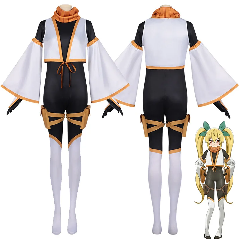 I'm Living with an Otaku NEET Kunoichi!? Cosplay Anime Costume Halloween Party Jumpsuit