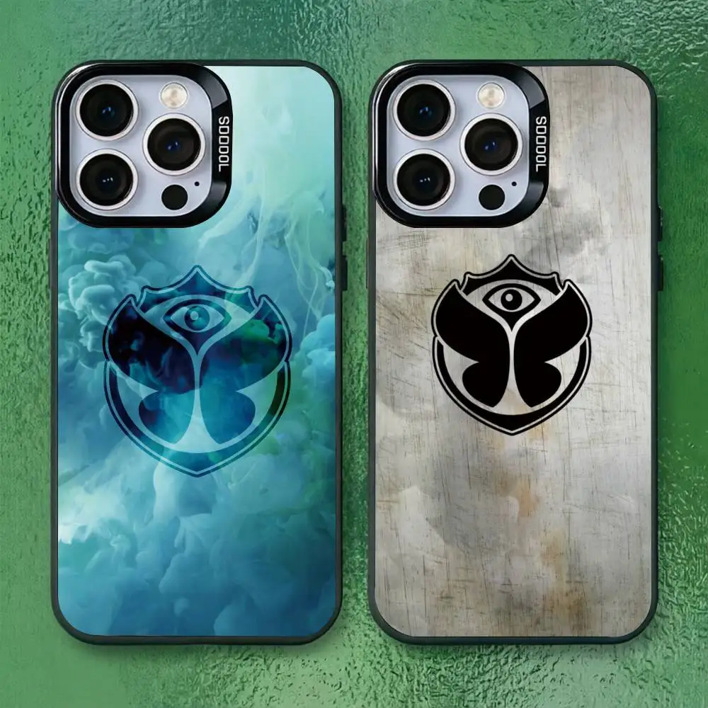 

Tomorrowland Phone Case For iPhone 17,16,15,14,13,12,11 Plus,Pro Max,XS,Colored Silver Plated Inside Cover