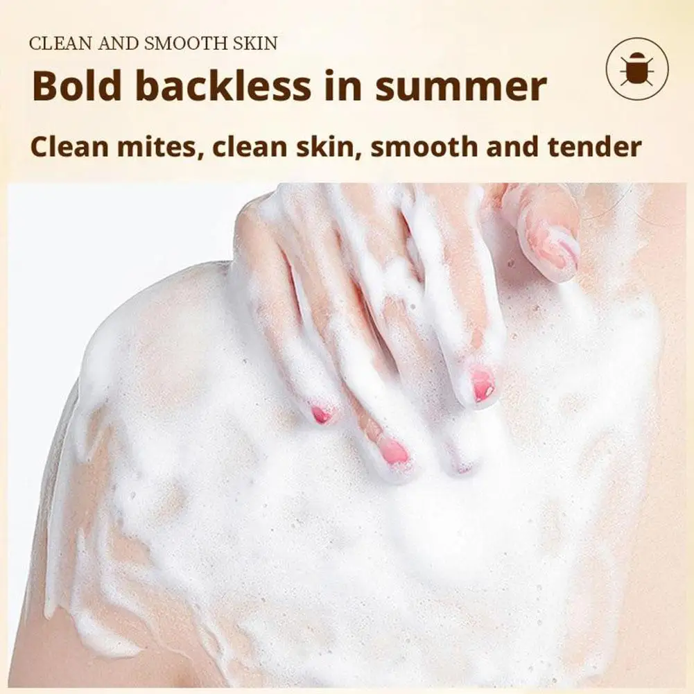 Deep Cleaning Mites Removal Shower Gel Body Cleaning Health Skin Care 300ml Liquid Soap Removing Mites Bath Gel