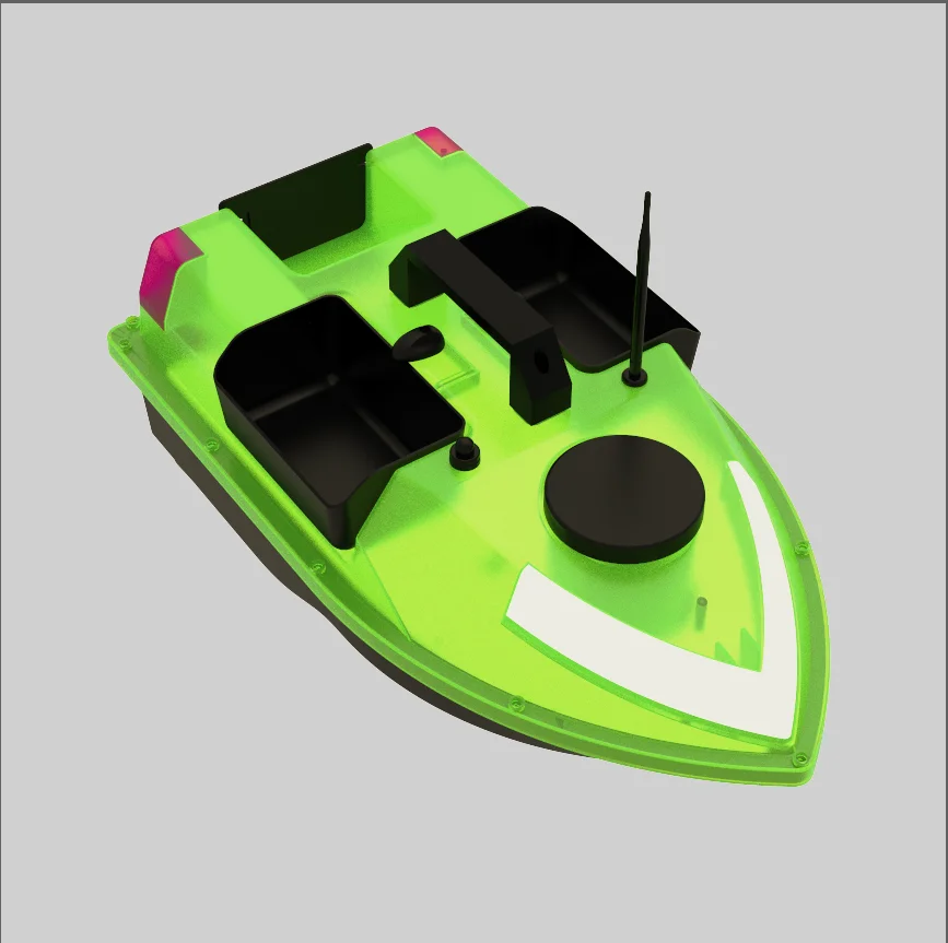 

For 2025 Novel Fishing Bait Boat With Fish Finder Creative RC Fishing Equipment