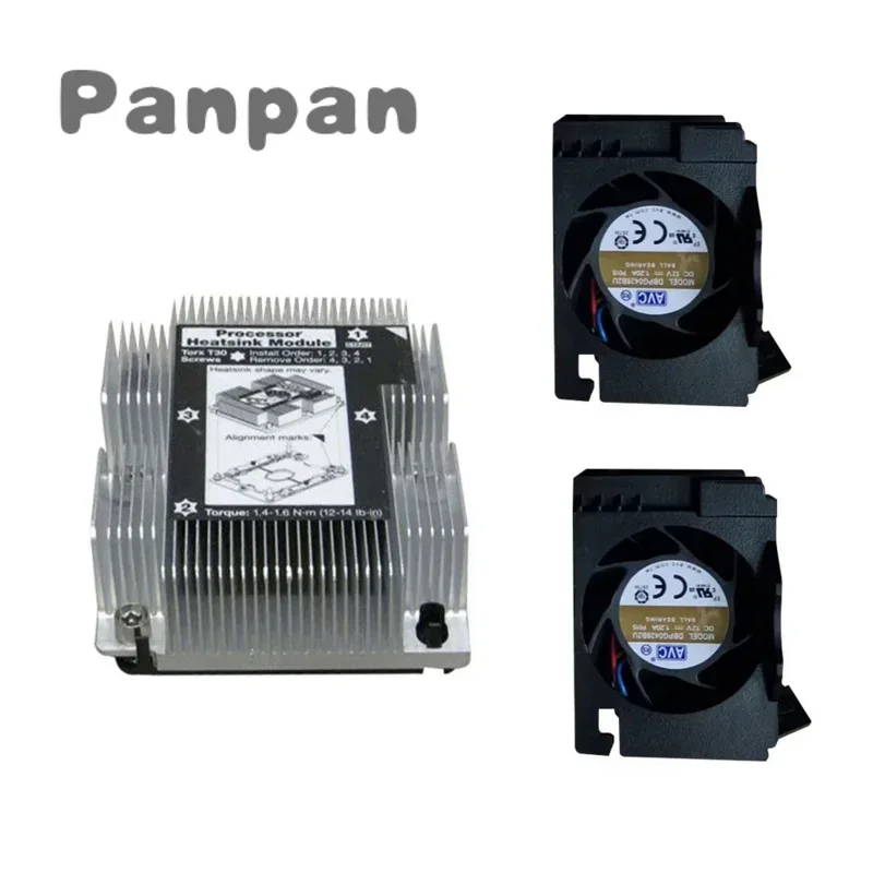 Original for ThinkSystem SR530 Server Heatsink Fan Kit 01KP657 1KP657 Cooling Fan 01KP694 1KP694 Think System SR530 CPU Cooler