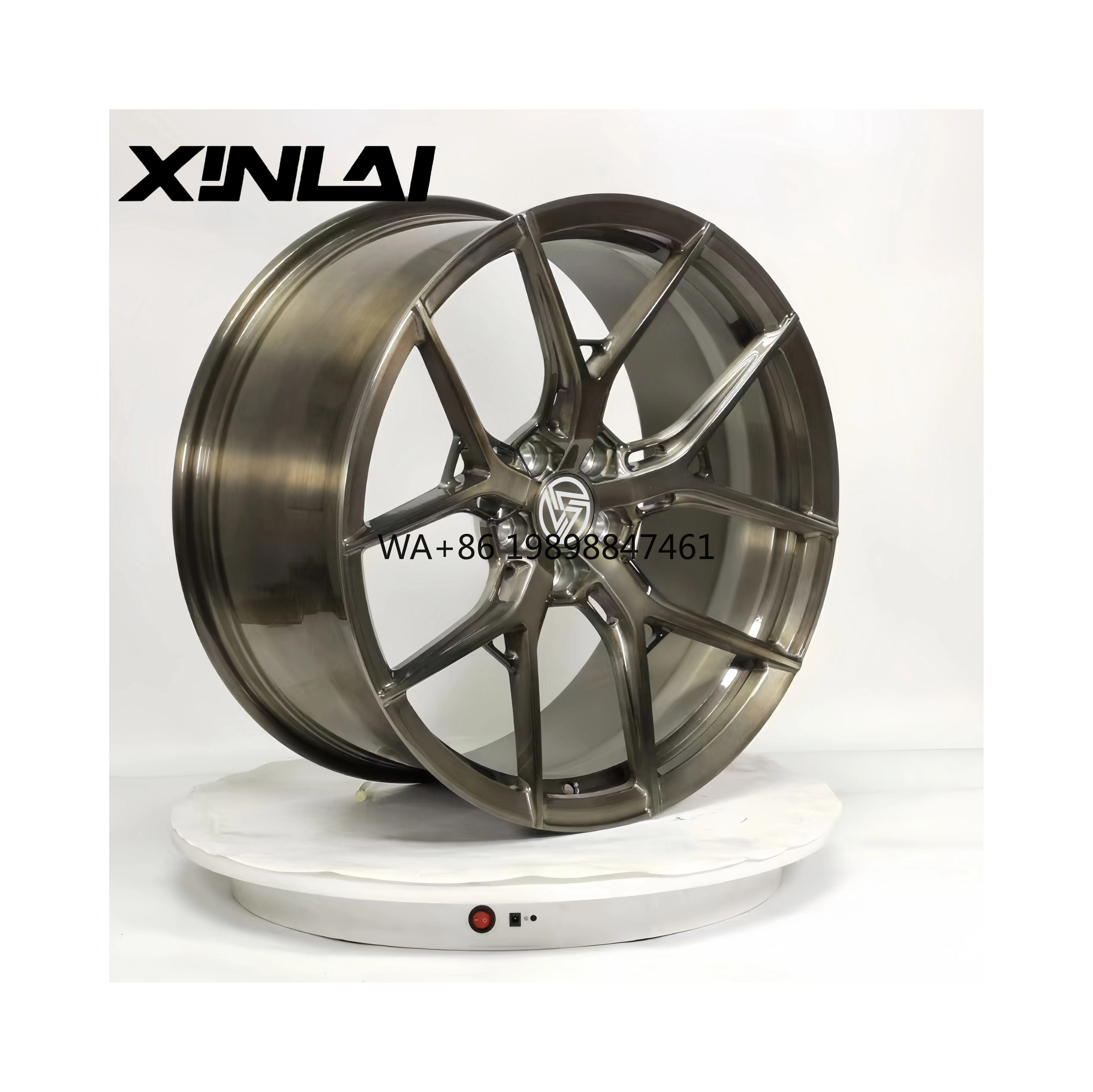 

XINL Custom Forged Wheels Deep Concave Brushed Sliver 18 19 20 21 22 High Grade Light Weight 5X120 5X114.3 5X112 for Benz Audi