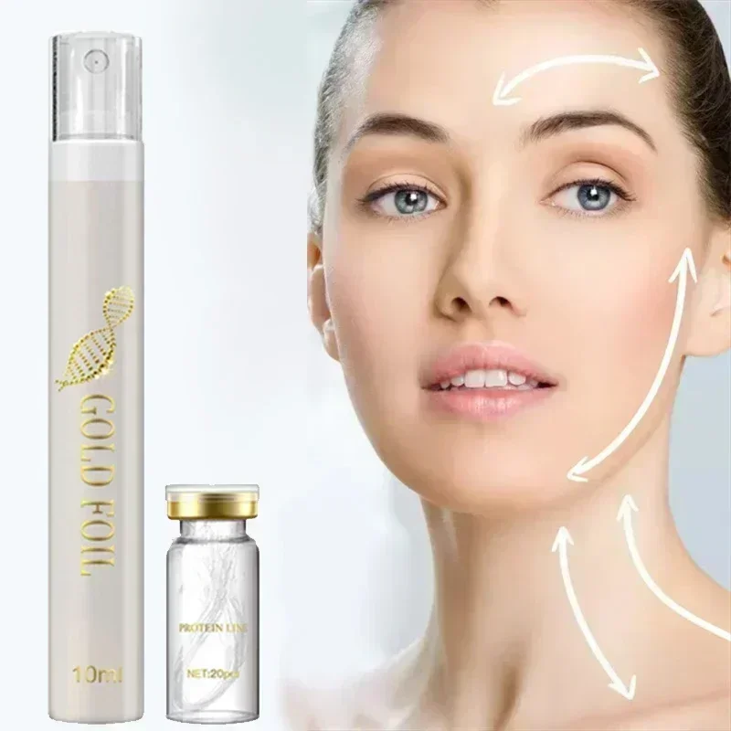 Absorbable Protein Thread Lifting Kit Face Lift Firming Anti-Aging Facial Serum Collagen Wrinkle Remove Skin Care Essence