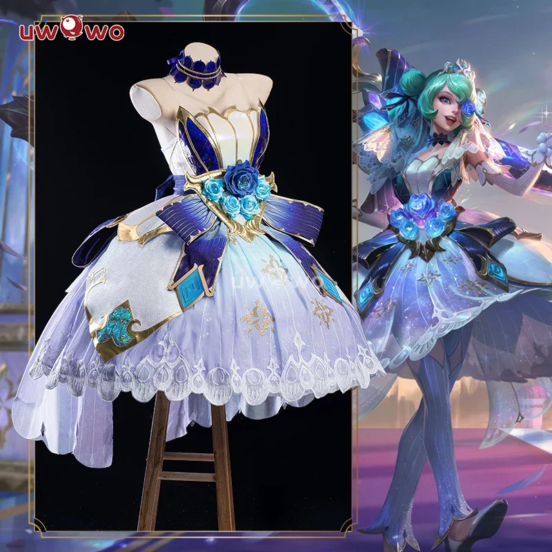 

PRE-SALE League of Legends/LOL: Gwen Prestige Crystal Rose Wild Rift WR ASU Cosplay Costume