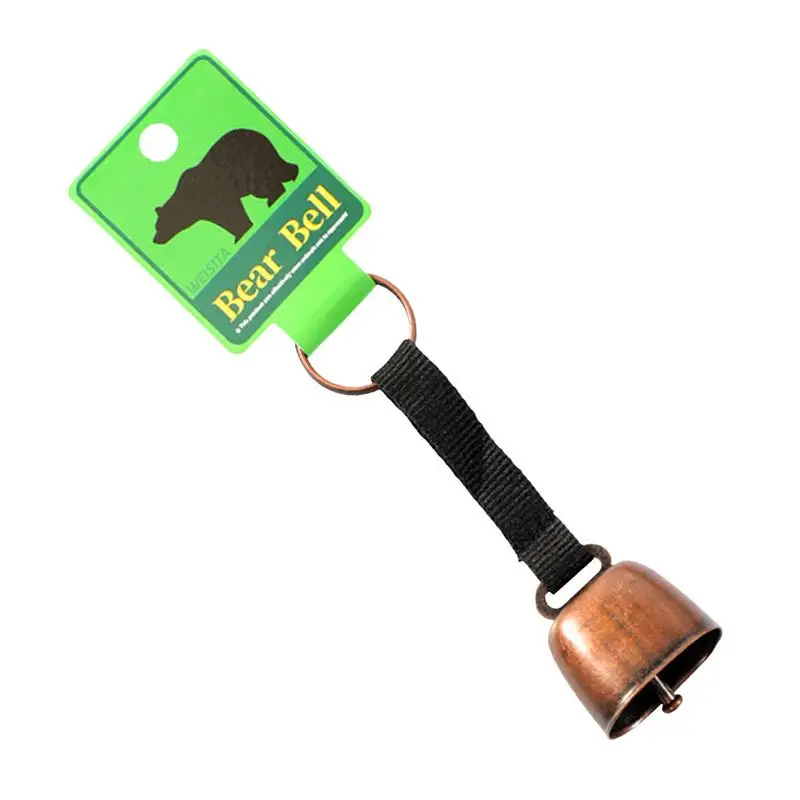 ﻿ Frontiersman Bear Bell Loud Outdoor Warning Bell Helps To Prevent Startling Wild Animals to Ensure Safety When Hiking Survival