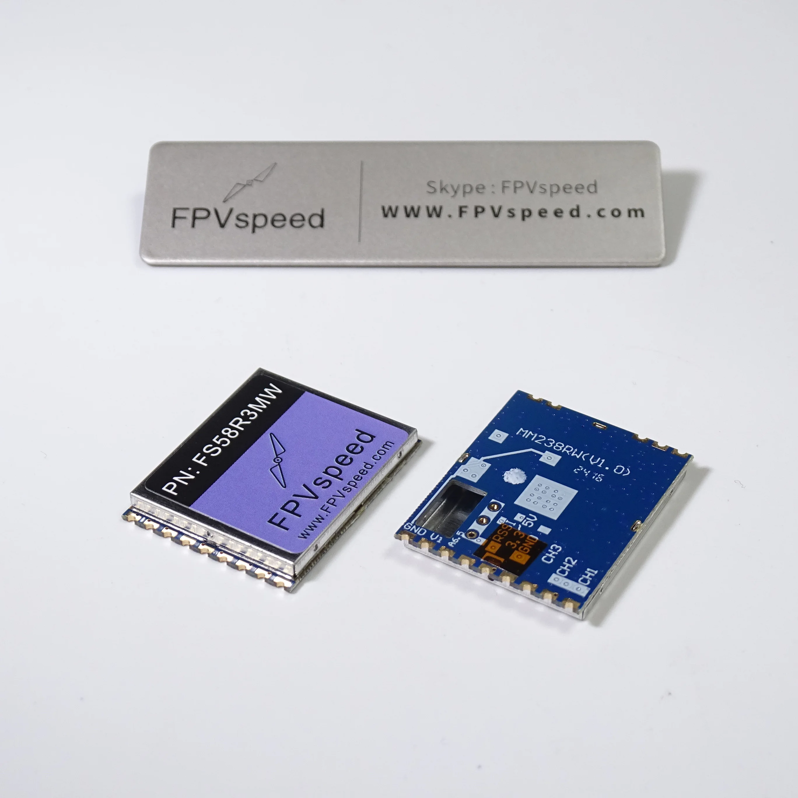 FPVspeed VRX FS58R3MW MM238RW 4.9G 5.8G 6.0G Wireless Image Transmission Receiver, High Sensitivity SPI, RX5808 Replacement