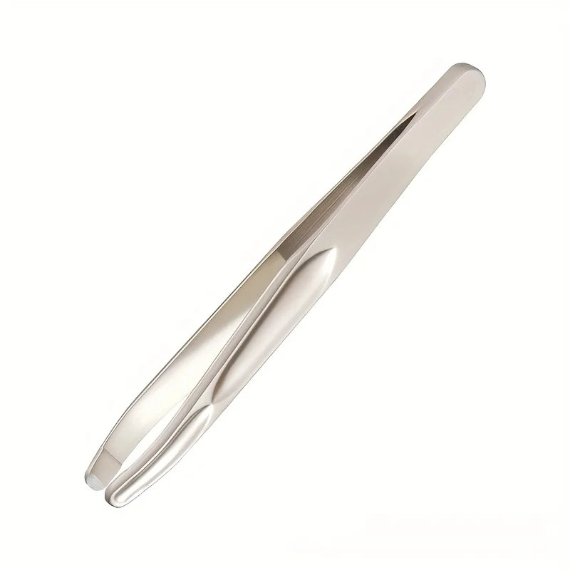 1pc Premium Round Head Tweezers for Eyebrow & Facial Hair Removal Seamless Clips, Short Hair Precision Easy Combing for Eyebrows