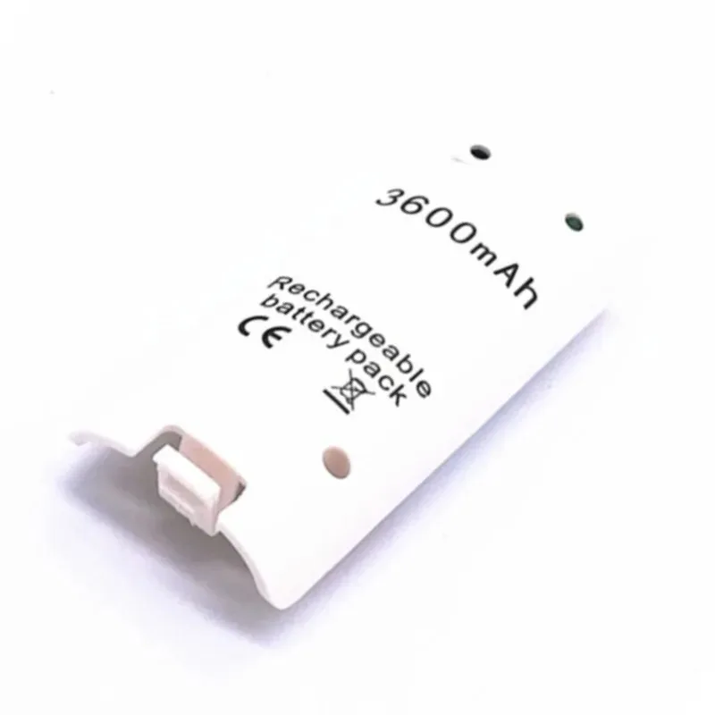 بطارية قابلة للشحن عالية السعة 2.4 فولت 3600 مللي أمبير في الساعة لوحدة تحكم الألعاب اللاسلكية نينتندو وي