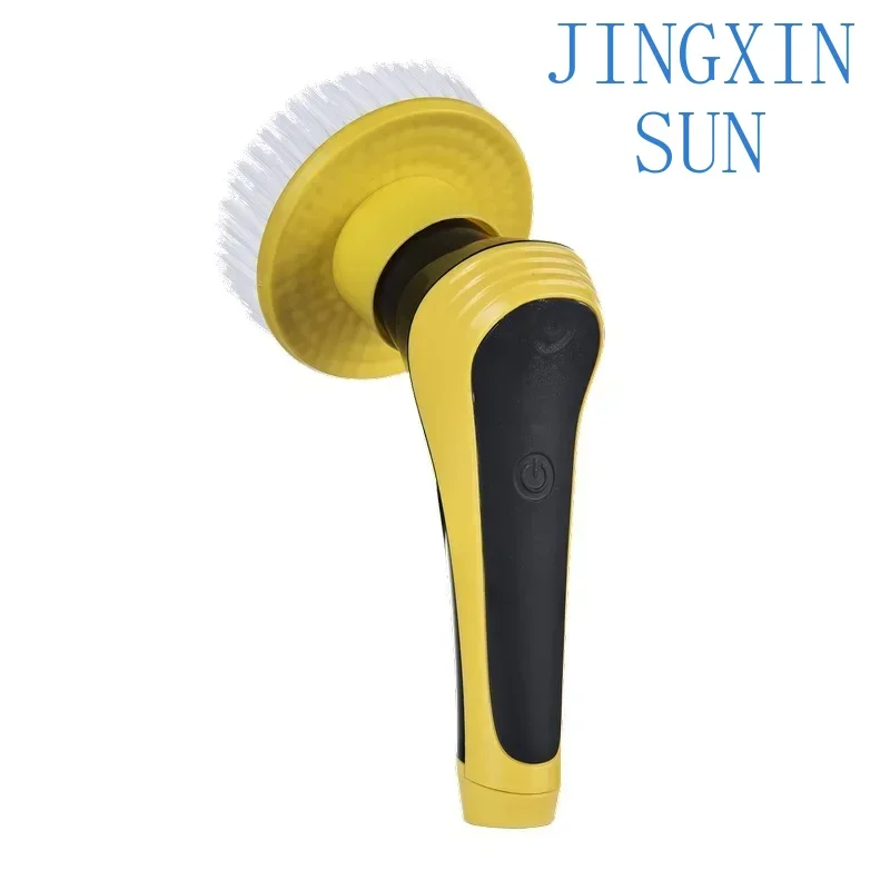 Household 220v Wireless Electric Cleaning Brush Household Bathroom Toilet Charging Wireless Cleaning Brush Rotating Floor Glass