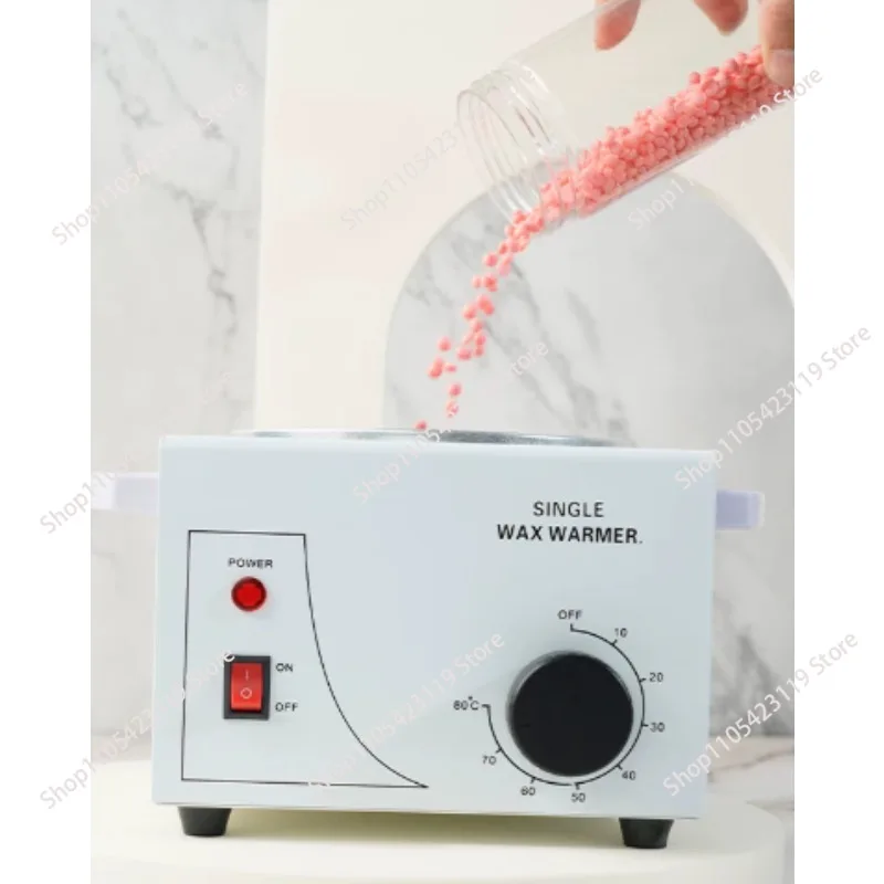 

220V/ 110V Double Pots Depilatory Wax Warmer Machine Paraffine Wax Heater Hand Feet Epilator Hair Removal Tool