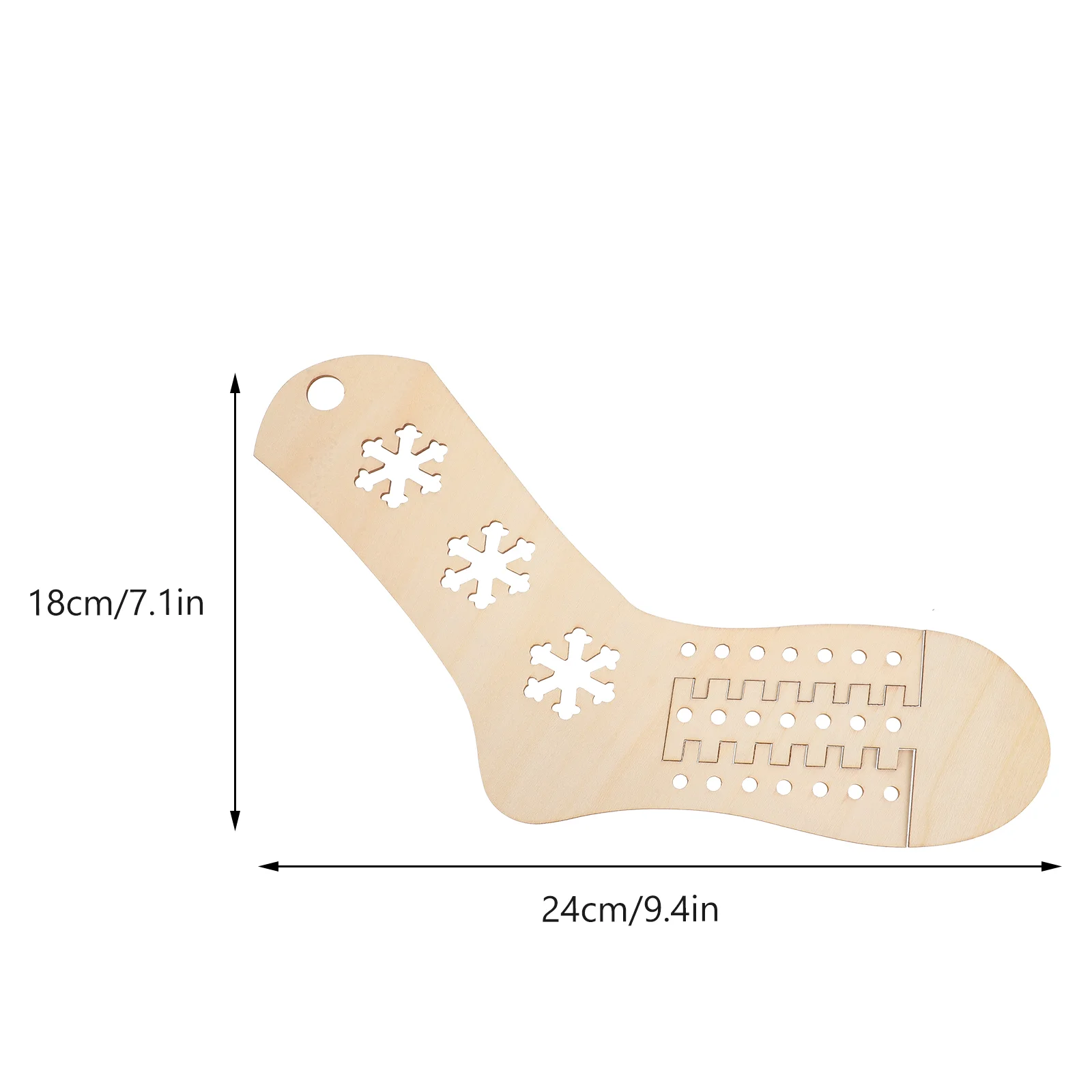 2 Pcs 양말 뜨개질 금형 나무 차단기 손 양식 크로 셰 뜨개질 금형 양말 스타킹 디스플레이 모델 액세서리 에이즈