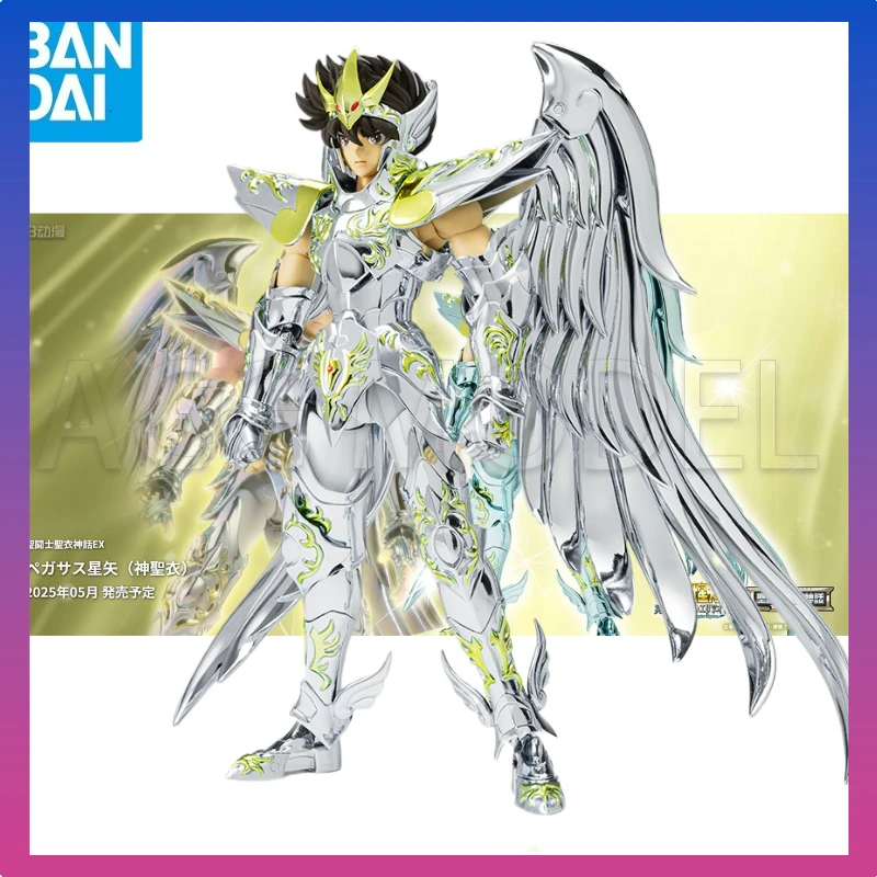 

Original Bandai Saint Seiya Myth Cloth EX Pegasus Seiya God Cloth in Stock Anime Action Collection Figures Model Toys