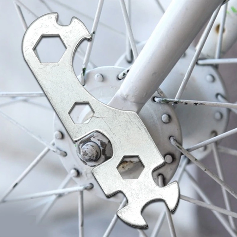 Llave caja Hexagonal interior para bicicleta, llave multiherramienta, llave tornillo con múltiples orificios, llave
