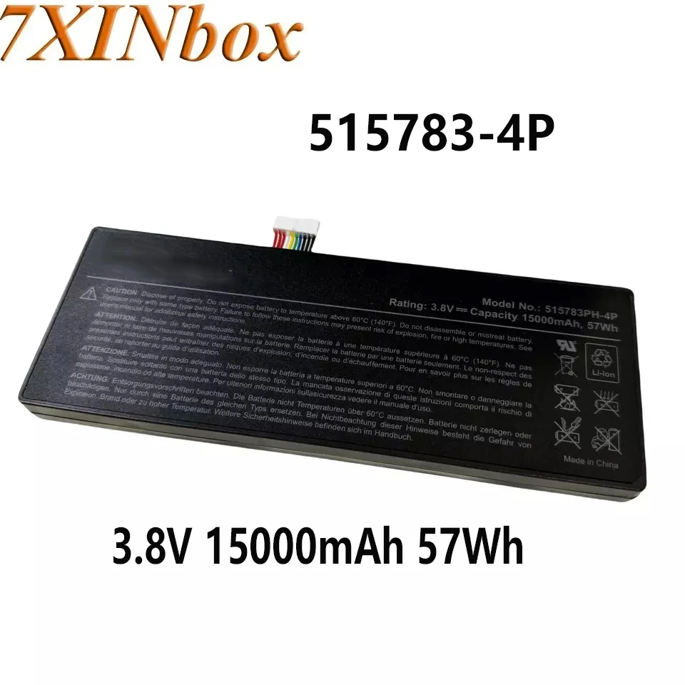 

7XINbox 515783-4P 3.8V 15000mAh 57Wh Battery for AUTEL MaxiCOM MK908 MK908P MaxiSys Pro Elite