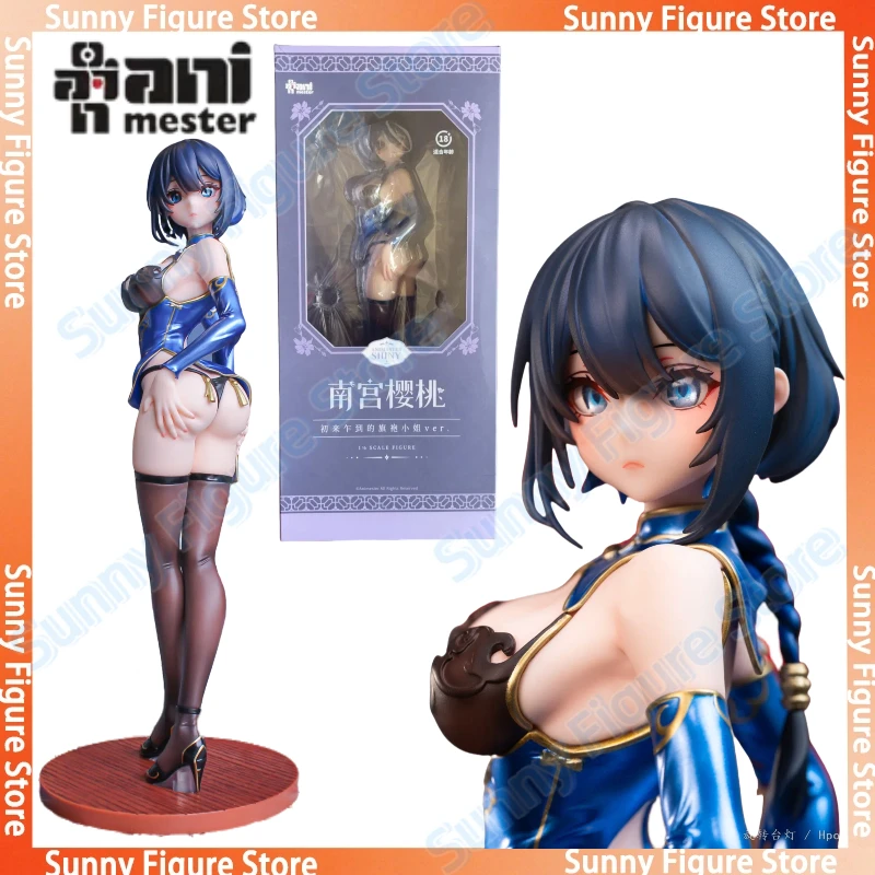 

В наличии AniMester 1/6 27 см Новое поступление Cheongsam Lady Ver Сексуальная девушка Кукла Рисунок Аниме Фигурки Игрушки Подарочные модели ПВХ