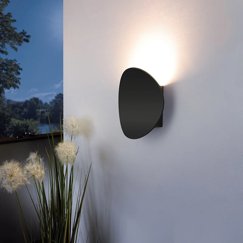 

Светодиодный настенный светильник для внутреннего и наружного использования IP65, водонепроницаемый современный минималистичный алюминиевый светильник для дома, крыльца, сада, AC85-265V