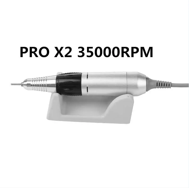 35K 2019 Chegada FORTE 210 Preto PRO x2 3,5000rpm Handpiece 65W Prego Brocas Manicure Máquina Pedicure Arquivo Elétrico Bits