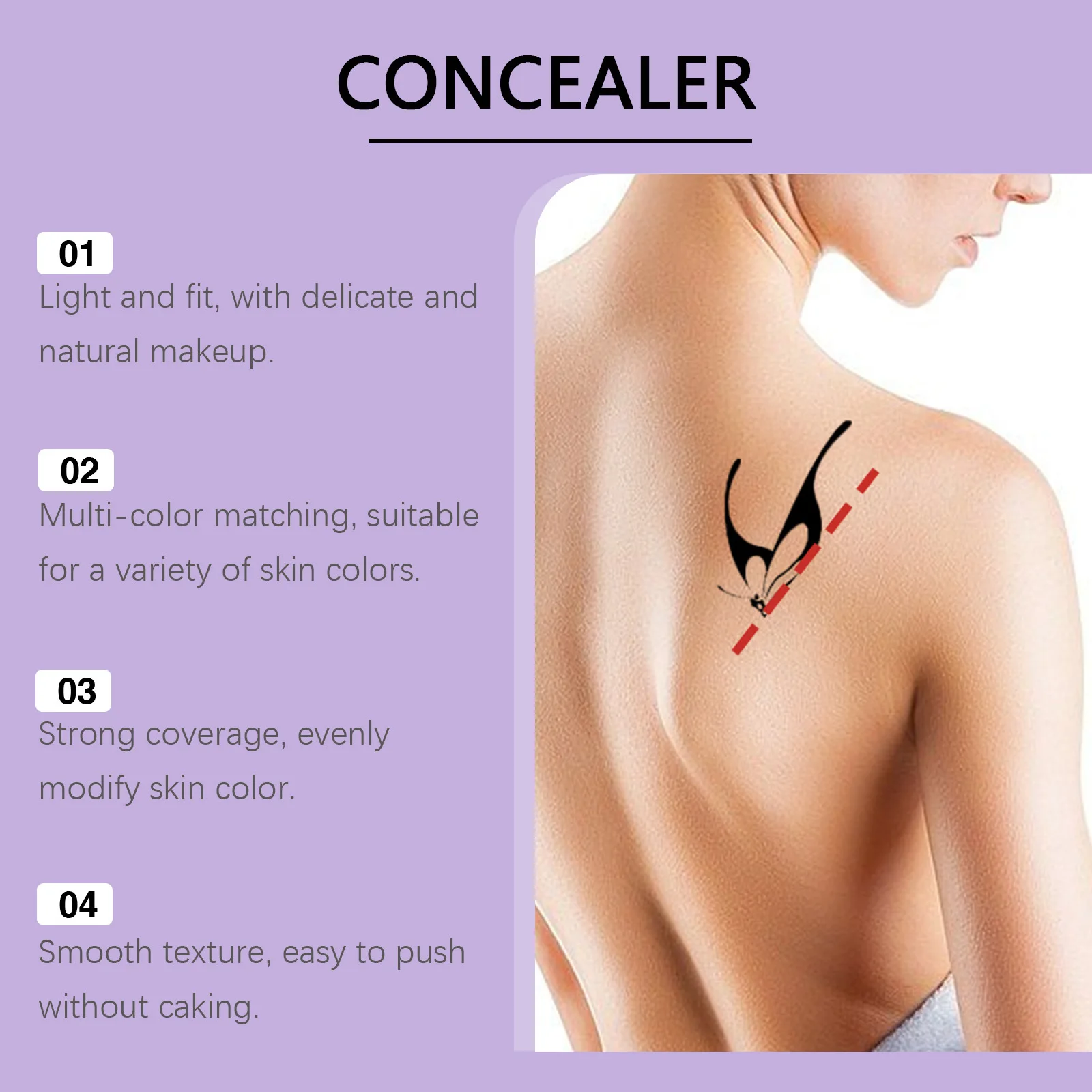 Kremowy korektor o efekcie soft matte, pełne krycie, maskuje niedoskonałości, zmarszczki, tatuaże, zapewnia wygładzenie, długotrwały, wodoodporny, odporny na pot, podkład w poduszce. ﻿