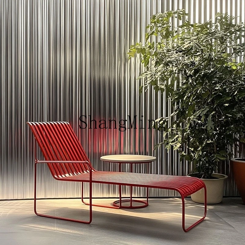 

ZYY outdoor table and chair courtyard balcony open-air outdoor wrought iron leisure recliner set combination