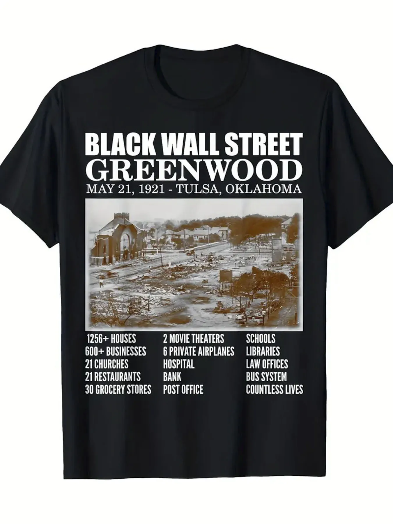 

Retro City Graphic Print Summer Autumn Winter Men's and Women's Short Sleeved T-shirts Casual Loose Outdoor Street Fashion