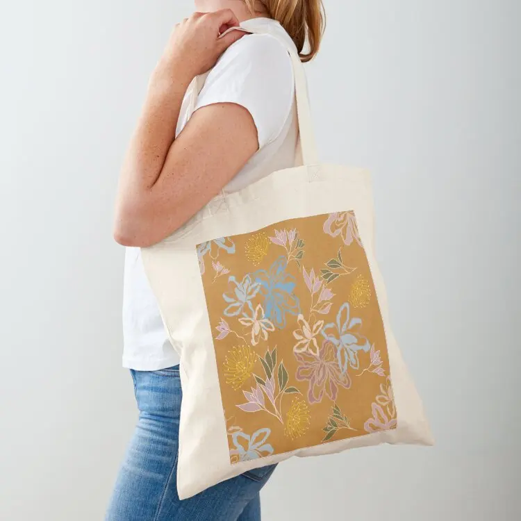 

Spring Wildflowers Tote Bag canvas shopping bag Shopper handbag Candy bags cute tote bag