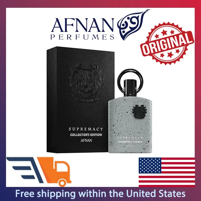 

Afnan Supremacy Collector's Edition Pour Homme Eau De Parfum Spray 100 мл Оригинальные арабские духи Стойкий парфюмерный макияж с феромонами