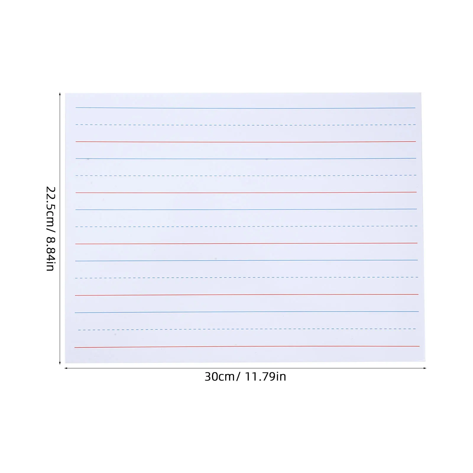 مجموعة واحدة من لوحة الكتابة التعليمية، لوحة مسح جافة صغيرة، سبورة بيضاء قابلة للمسح للمراهقين الذين يتعلمون ممارسة الرسم والكتابة #2