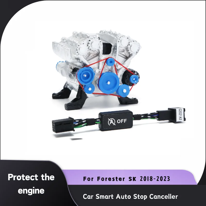 

For Subaru Forester SK 2018-2023 Car Auto Stop Start Eliminator Engine System Disable Device Intelligent Plug Stop Canceller