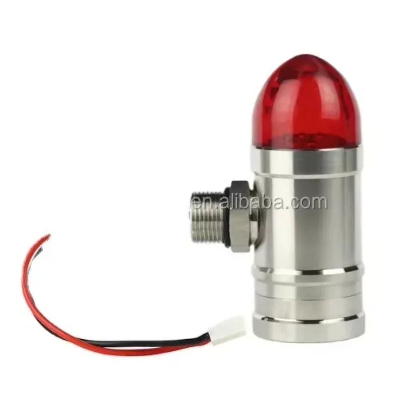 2025SG10 Stainless Shell industrial alarm lamp with sound and light alarm