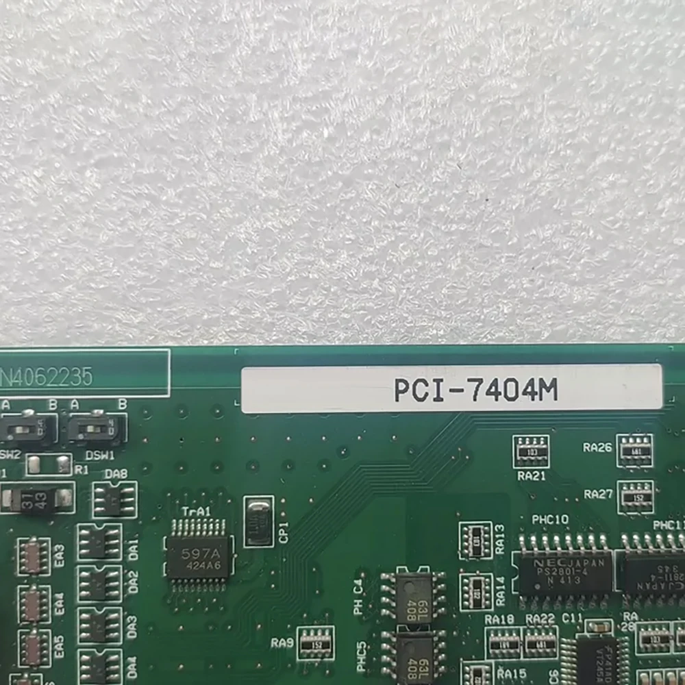 بطاقة الحصول على البيانات الصناعية لـ INTERFACE PCI-7404M