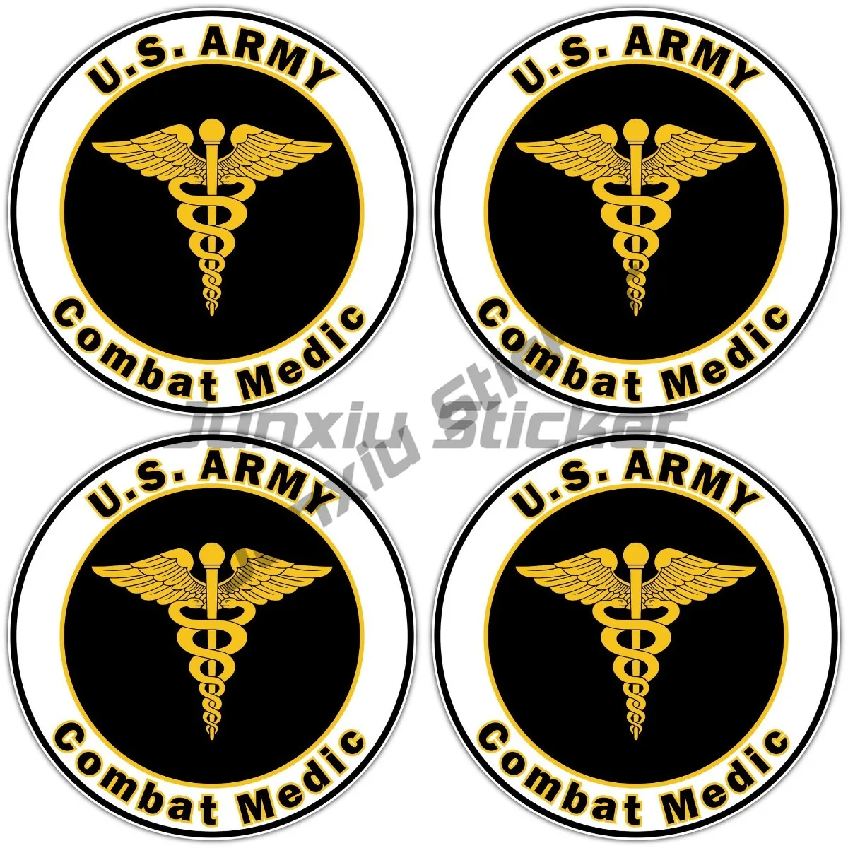 

US Army Combat Medic Military Vinyl Sticker Decal Car Truck Wall Bumper Motorcycle Kayak Scooter Surfboard Bicycle Helmet