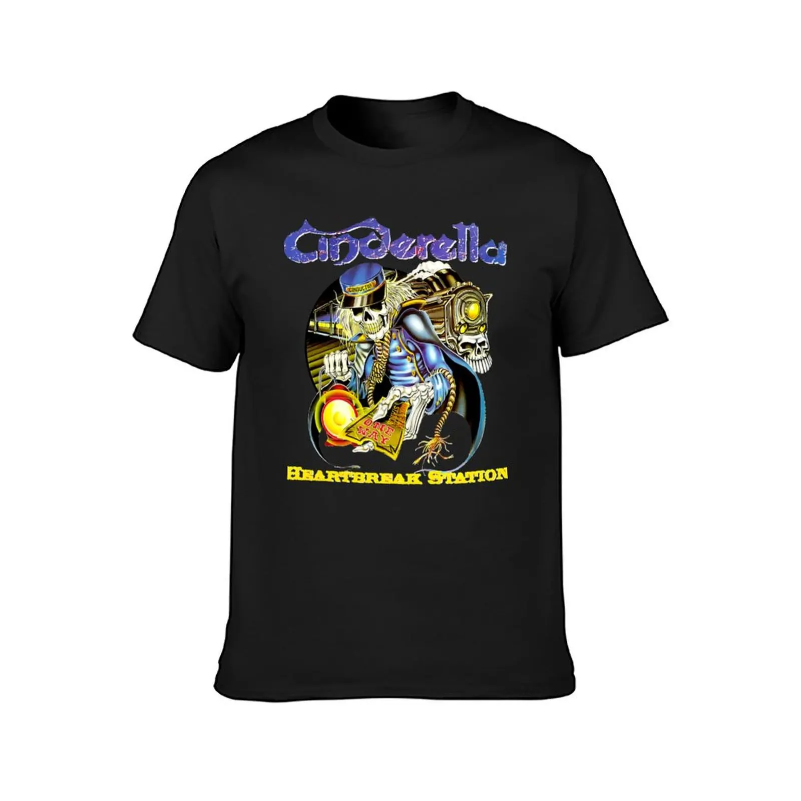 cinderella band vintage 1 T-Shirt customs design your own funnys blanks T-shirt men