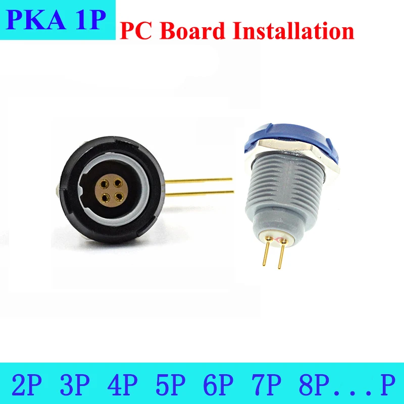 

PKA 40 Degrees 1P Medical Plastic PC Board Installation Female Socket Connector 2 3 4 5 6 7 8 9 10 12 14 Bend Pin， Core， Hole