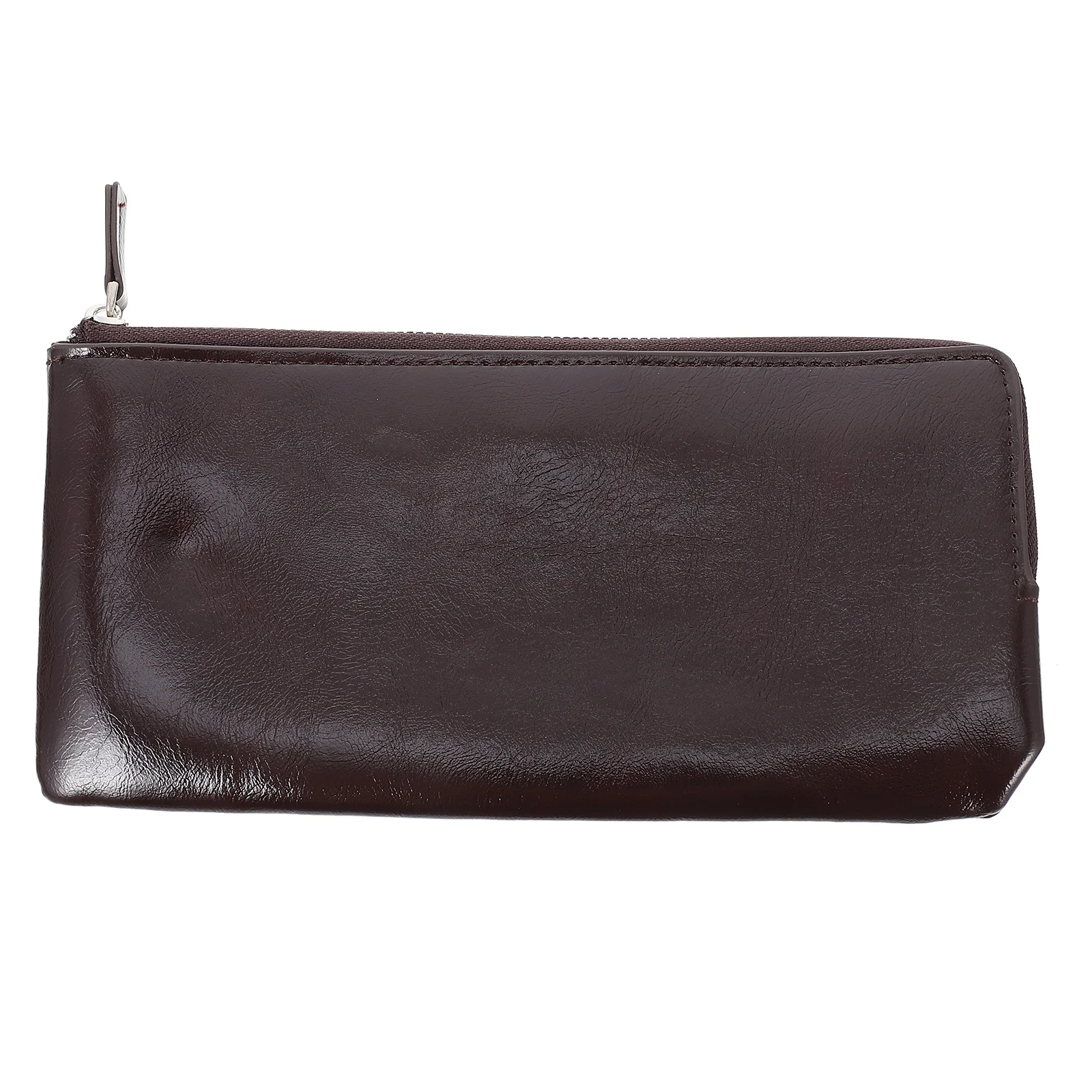 กระเป๋าสตางค์ผู้ชายแบบยาว 1 ชิ้น ความจุขนาดใหญ่ กระเป๋าซิปอเนกประสงค์สำหรับใส่บัตร เงินสด เหรียญ ทนทาน น้ำหนักเบา