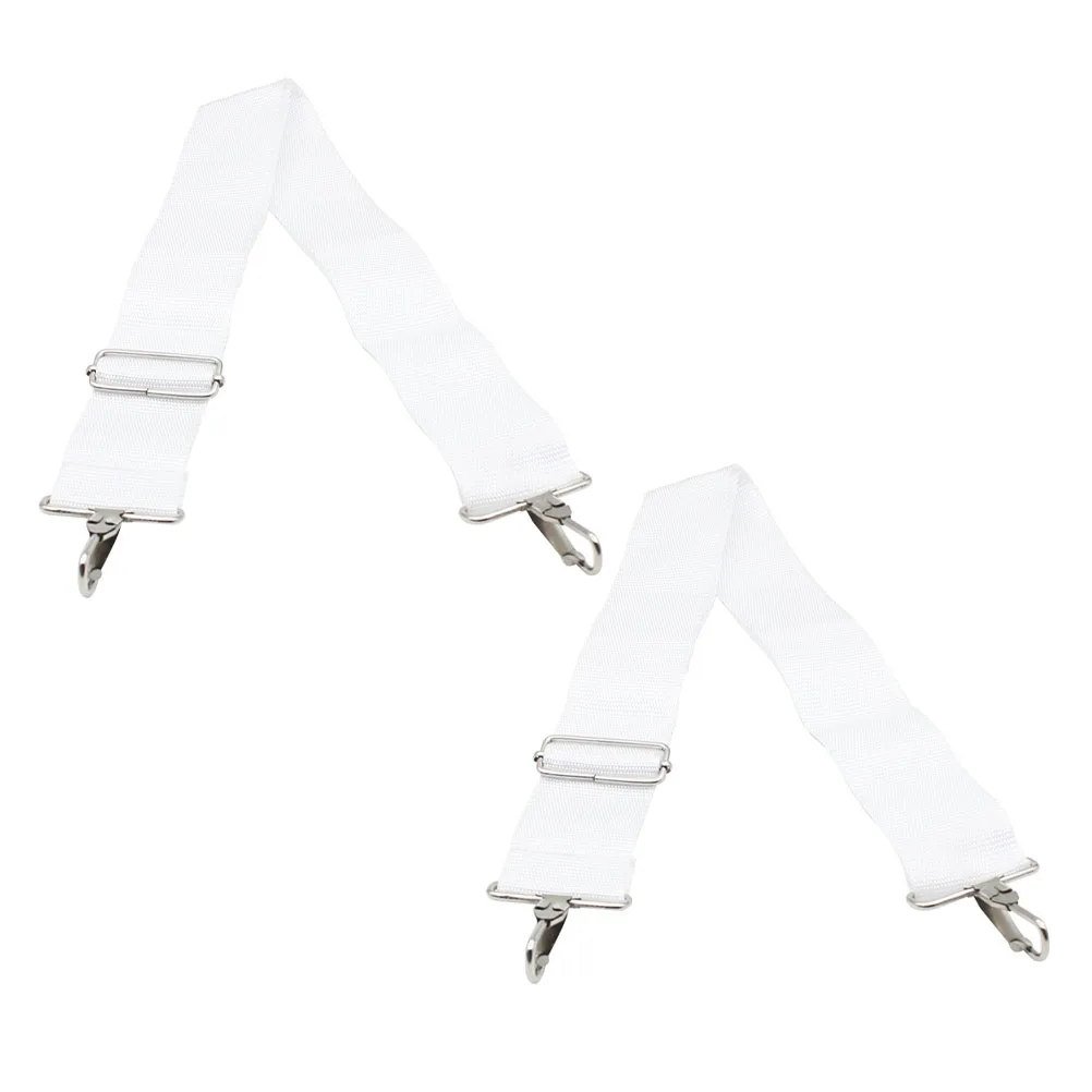 

2 Pcs Snare Drum Strap Universal March Two Belt Buckle Marching Sling Military Man