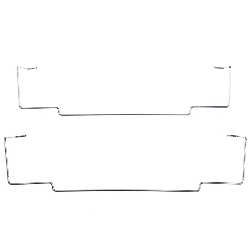 NEW SALE 1Pair 12CM Computer CPU Cooling Fan Clip Steel Wire Fastener Metal Clip