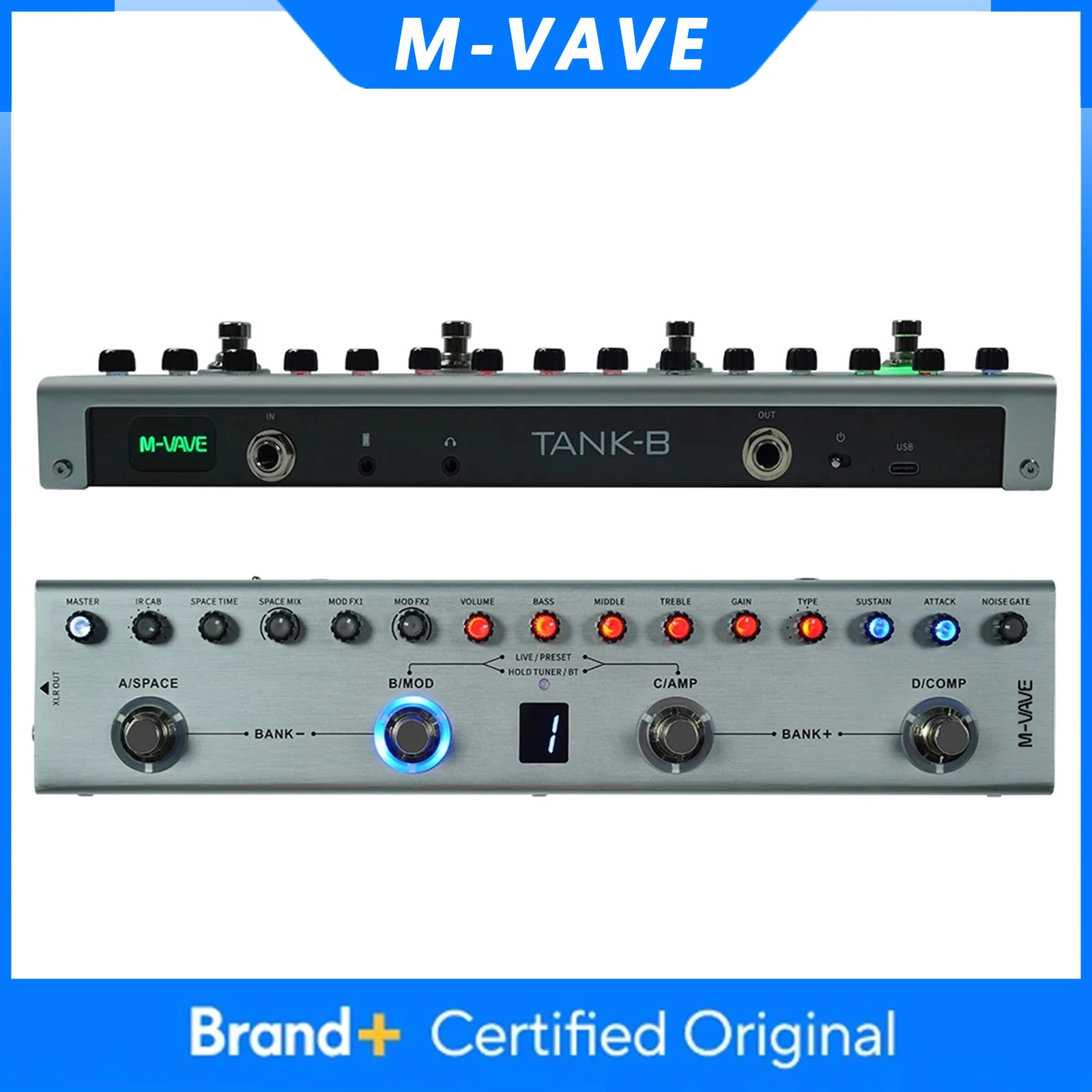 M-VAVE Tank-B Bass … - image