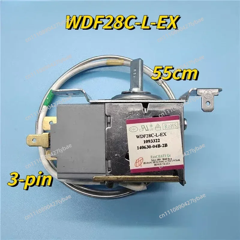 new  Refrigerator Thermostat for Ronshen Hisense Refrigerator WDF28C-L-EX 3-Pin 55cm