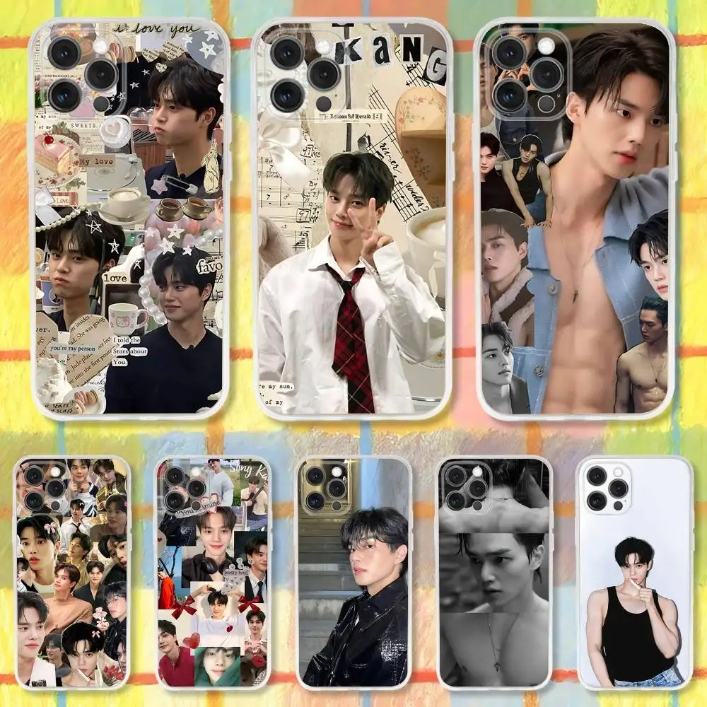 

S-Song K-Kang Phone Case For iPhone 16,15,14,13,12,11 Pro,Max,Plus,X,XS,XR,SE,Mini Transparent Silicone Soft