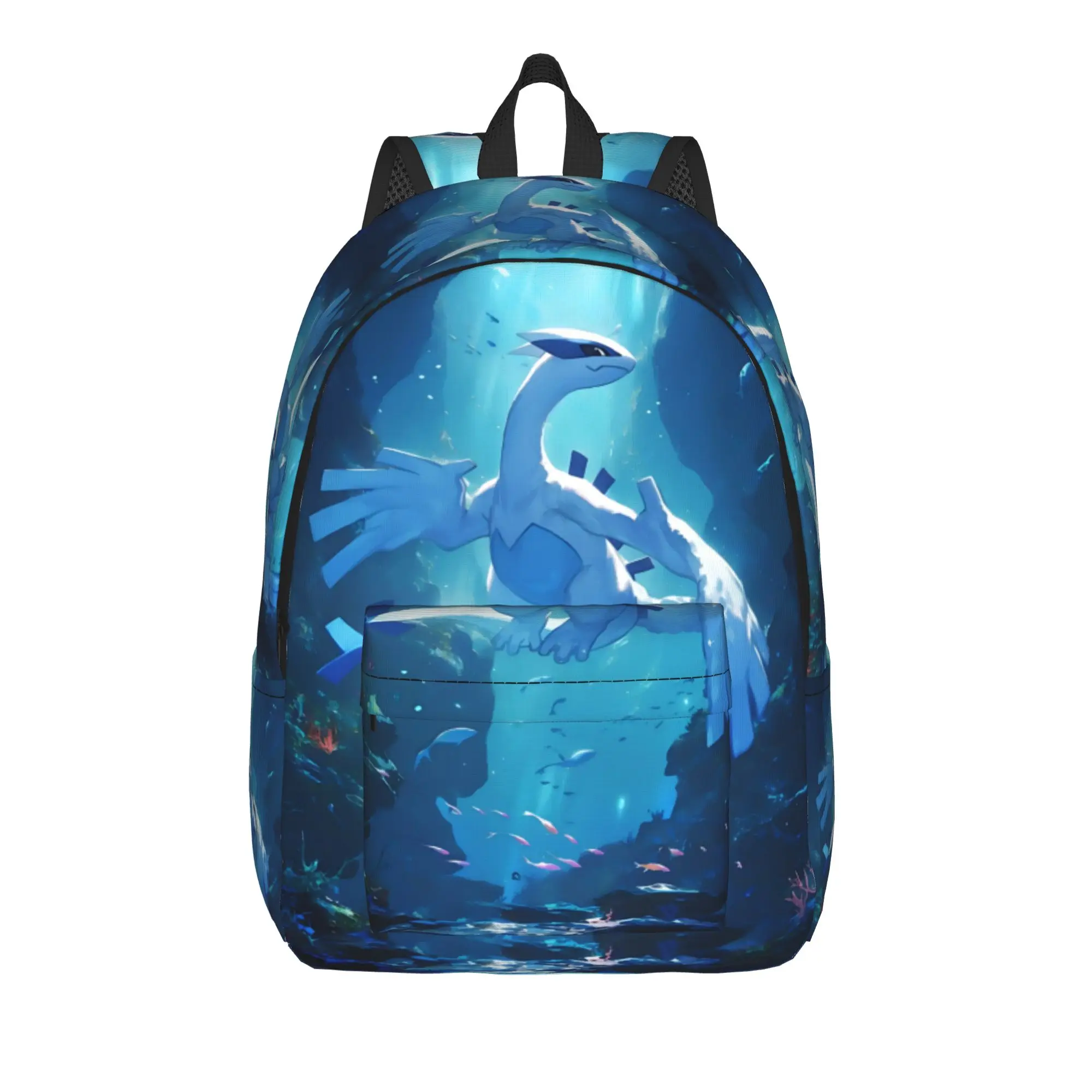 Fashion pokemon summer vibes theme Backpack  Mochilas Cool Travel Retro Washable Rucksack