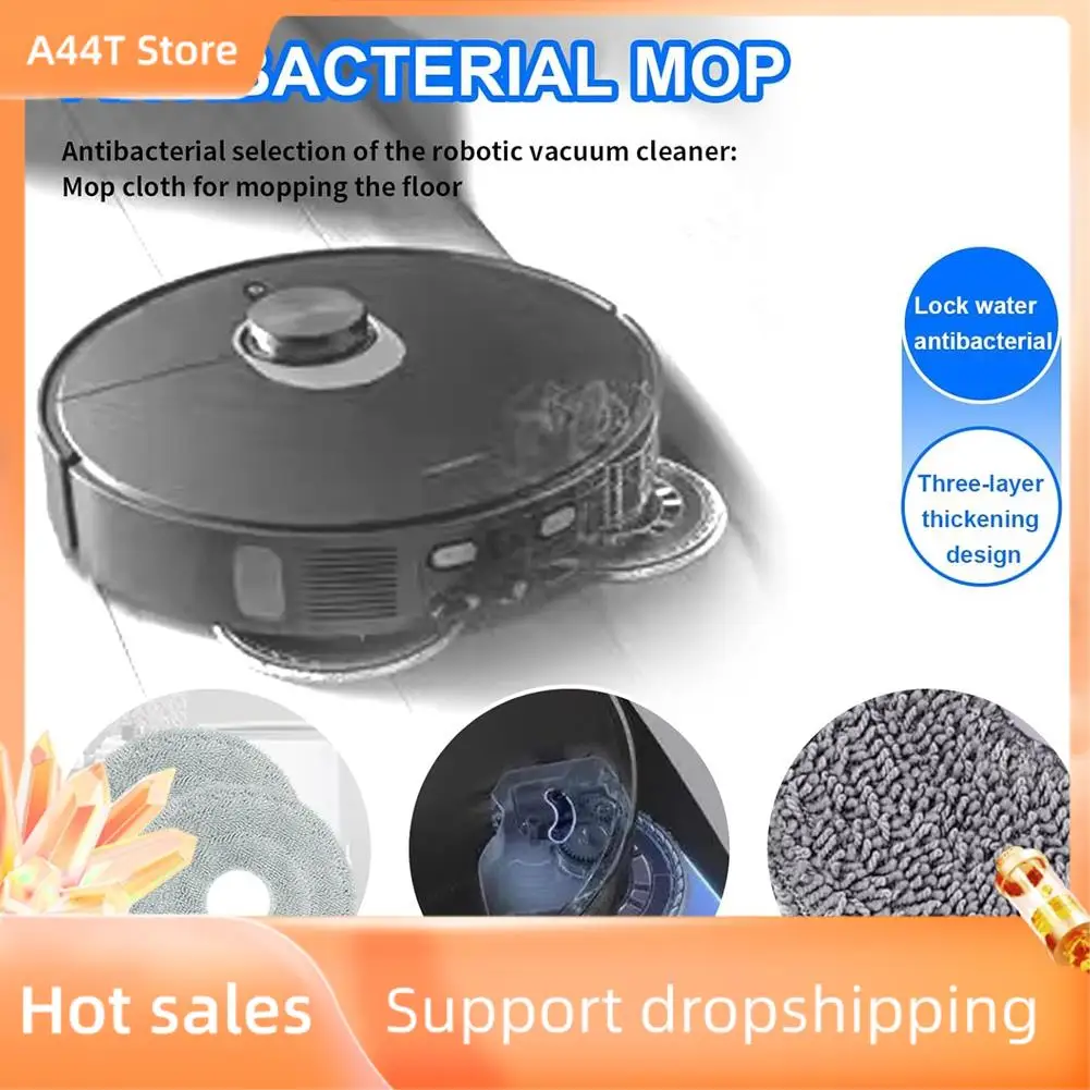 A44T لـ Xiaomi X20 Max، X20 Pro أجزاء المكنسة الكهربائية فرشاة جانبية رئيسية فلتر Hepa ممسحة أكياس غبار من القماش