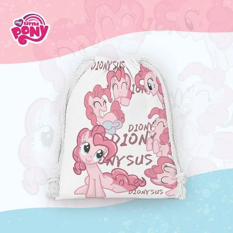 อะนิเมะใหม่ Kawaii My Little Pony กระเป๋าน่ารักการ์ตูนกระเป๋าสตางค์กระเป๋าเก็บเครื่องสําอางค์กระเป๋าคริสต์มาสปัจจุบัน