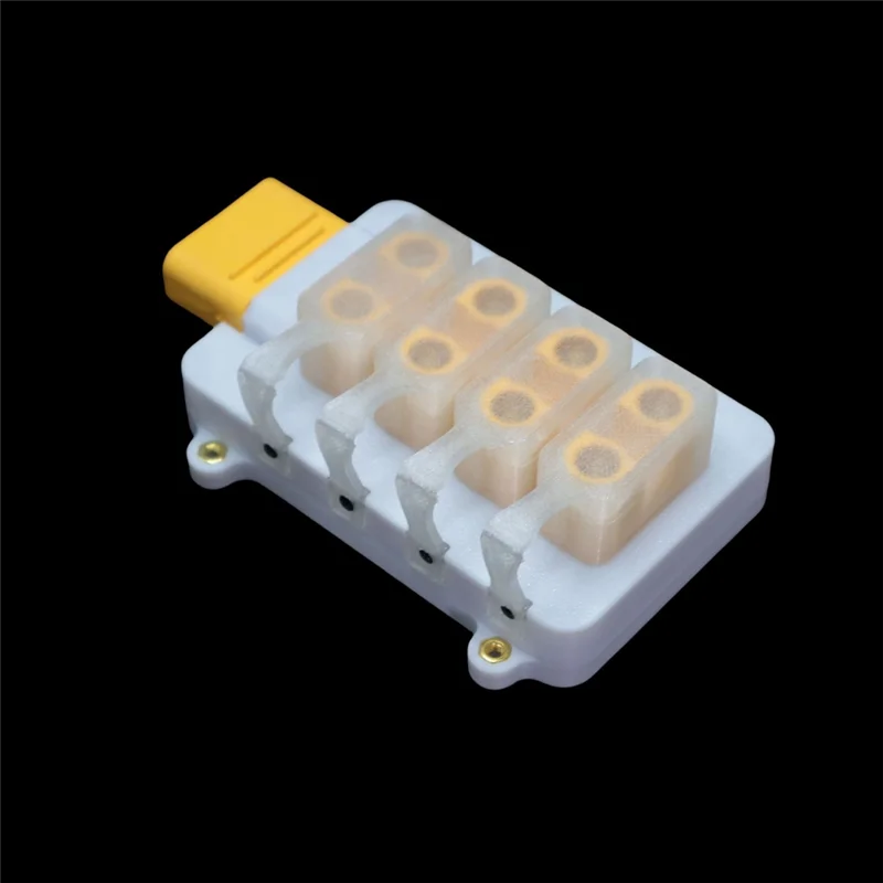 

Y45A-4-контактная плата распределения питания, плата питания электромобиля, позолоченная медная клемма для дрона, радиоуправляемой лодки, электромобиля