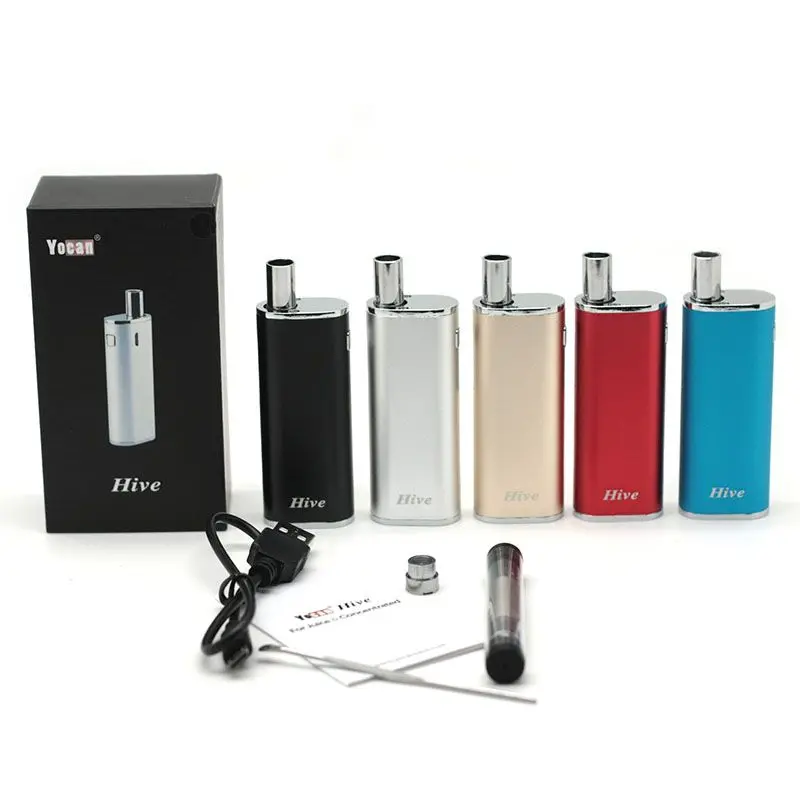 Оригинальный Yocan Vape Hive Wax & Oil Evolve Evolve-C Evolve-D Plus XL Pandon Wax Concentrates Dry Herb Vaporizer Pen Kit